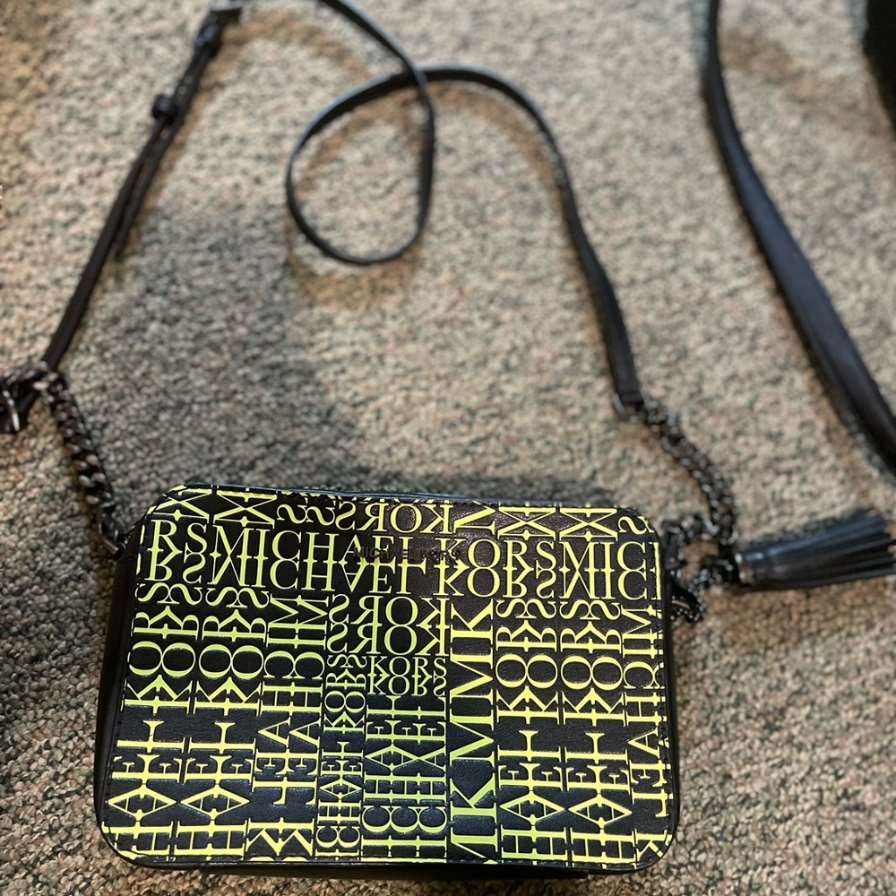 Michael Kors Neon Graphic Crossbody